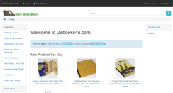 Desktop Screenshot of debooks4u.com